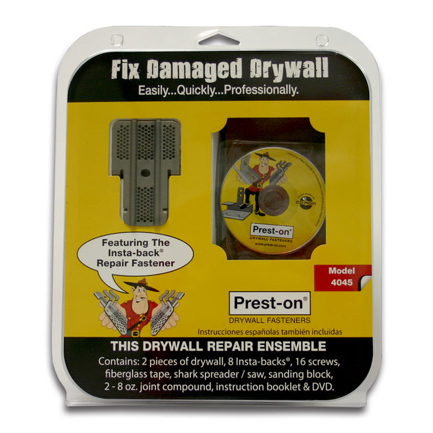 PrestOn All In One Drywall Repair Kit With Drywall Preston