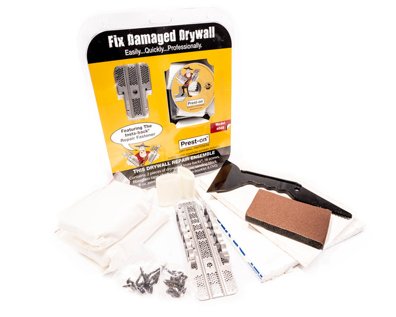 Prest-On All In One Drywall Repair Kit With Drywall